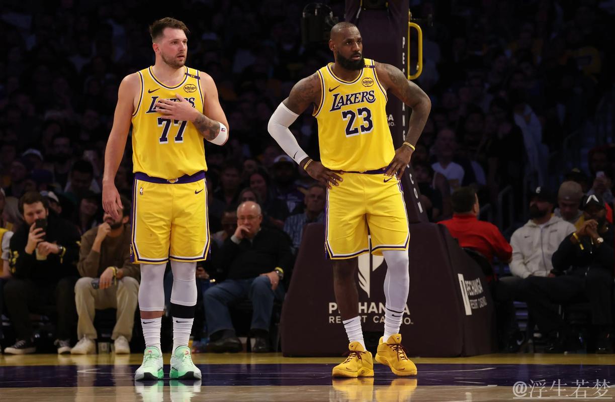湖人东契奇组合净效率+13.5，詹姆斯登场后降至-13.1